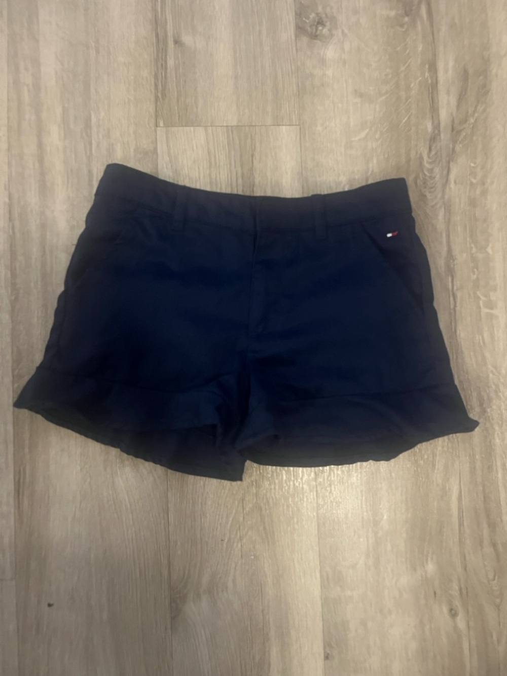 Tommy Hilfiger Navy Girls Casual Stretch Shorts